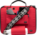 Sac Ordinateur - 15.6 pouces - Rouge avec patte EasyFix Révolutionnaire - Clicktofournisseur.com