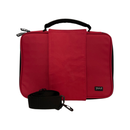 Sac Ordinateur - 15.6 pouces - Rouge avec patte EasyFix Révolutionnaire - Clicktofournisseur.com