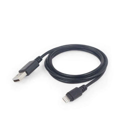 Kabelis Gembird USB Male - Apple Lightning Male 1m Black
