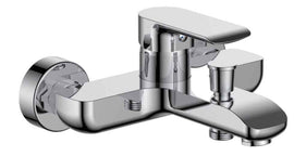 Miscelatore vasca moderno cromato completo