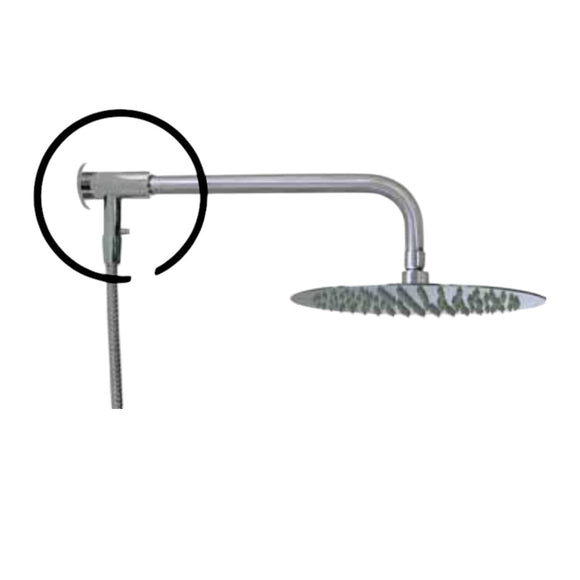 Deviatore a pressione universale doccia tondo