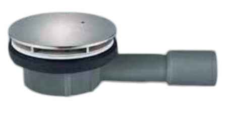 Piletta doccia per piatti doccia con foro 90 mm completa