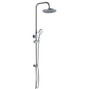 Colonna doccia in acciaio cromata completa-1