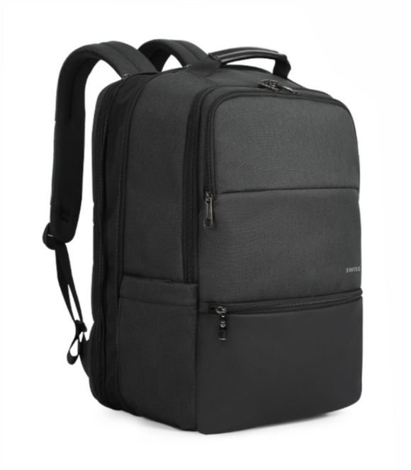 Swissten Laptop backpack batoh na notebook 15,6“, černý