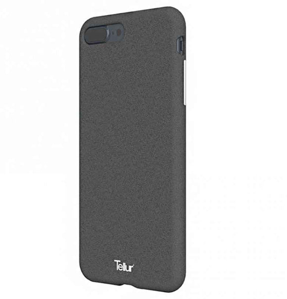 Tellur Cover Premium Pebble Touch Fusion pour iPhone 7 Plus gris foncé