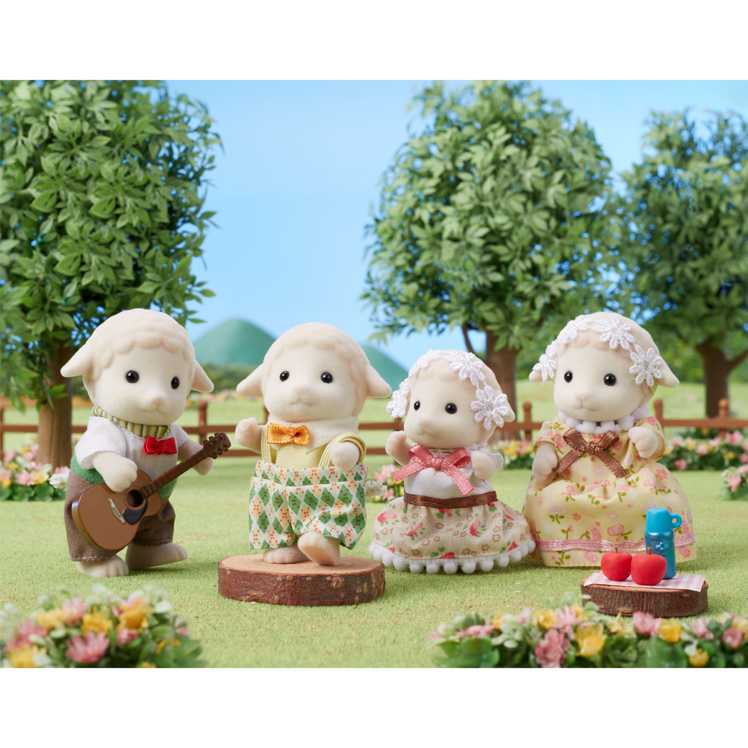 Famille de moutons SYLVANIAN FAMILIES