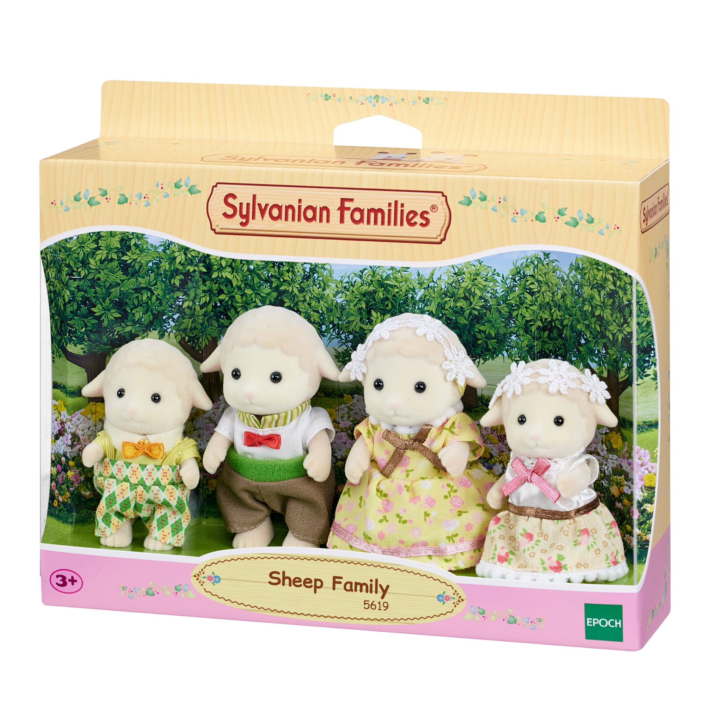 Famille de moutons sylvanian families