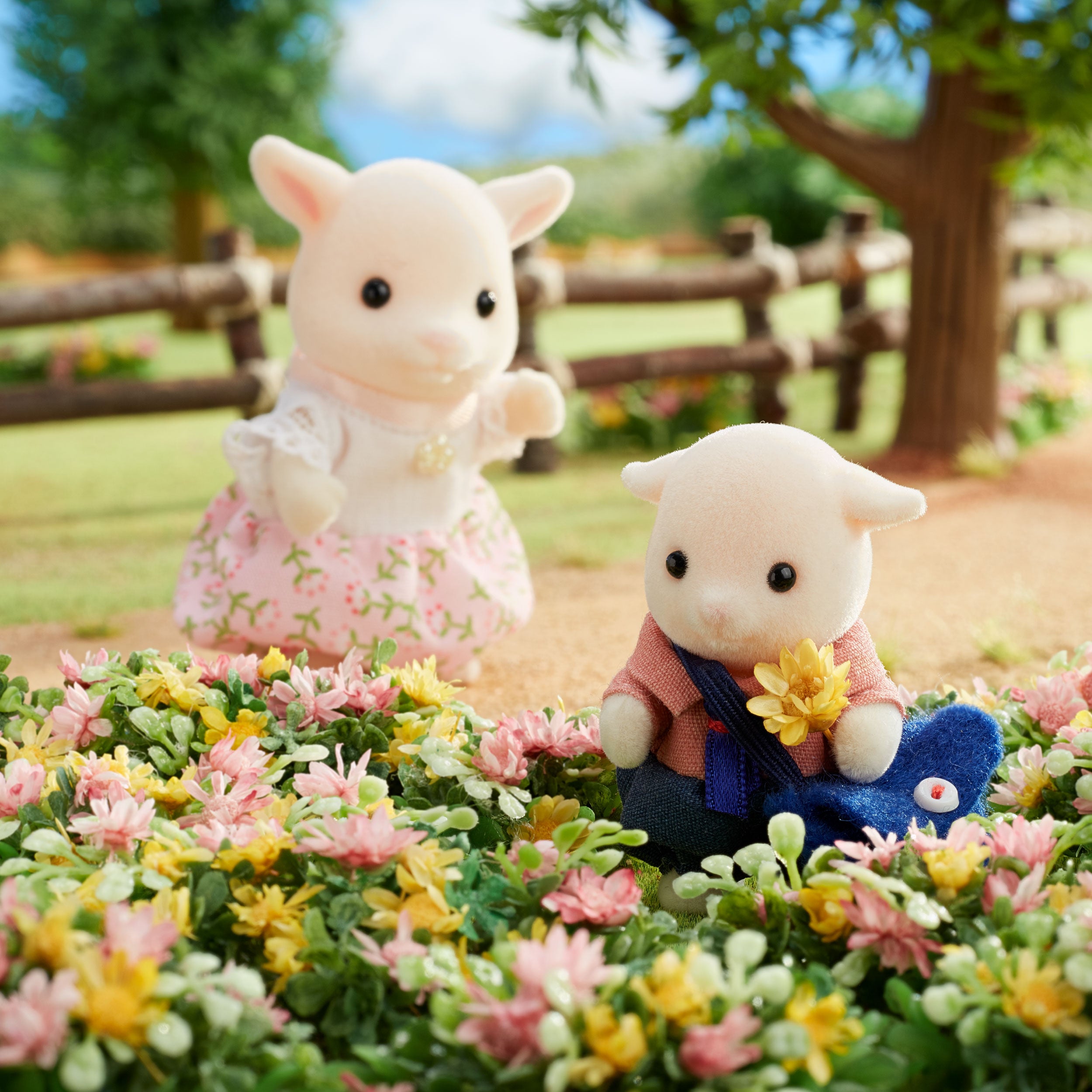 Famille SYLVANIAN FAMILIES Famille Chèvre