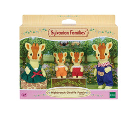 Famille des girafes de haute branche des Sylvanian Family