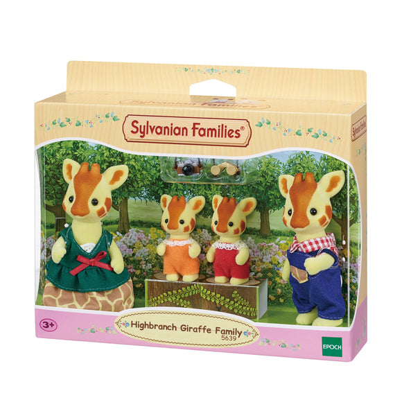 Famille des girafes de haute branche des Sylvanian Family