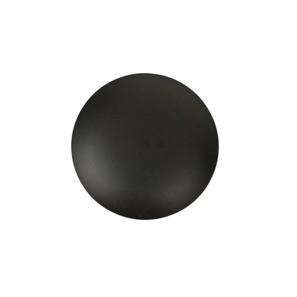 Bouton de meuble CONVEXE, Finition zamak noir