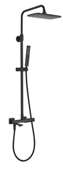 Colonna doccia con rubinetto – Nero opaco-1