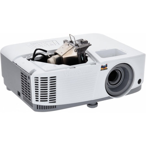 Projecteur viewsonic pa503w lampe led 3 600 lumens résolution wxga 1 280 x 800 contraste 22 000:1 vga x 2 hdmi rs-232 usb 2.0 mini-b mini-jack haut-parleurs  pa503w  tampon vert 4 lei