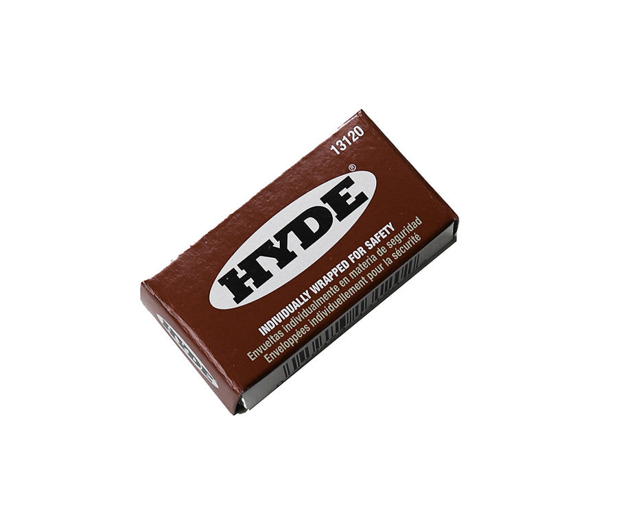 Blister de 5 lames de rasoir à dos pour gratte vitre