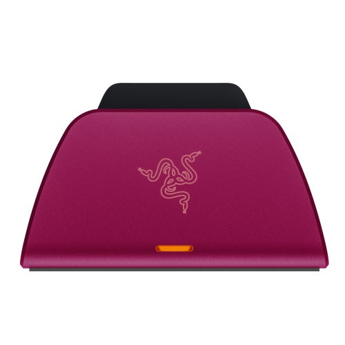 Support de charge rapide razer rc21-01900300-r3m1 pour manette de jeu ps5 rouge