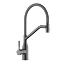 Rubinetto Lavello Grafite | Beccuccio Flessibile a U, Design Moderno ed Ecologico-1