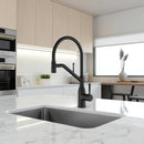 Rubinetto Lavello Nero | Beccuccio Flessibile a U, Design Moderno ed Ecologico-2