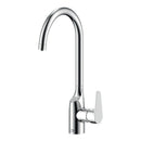 Rubinetto Lavello con Filtro Acqua | Beccuccio a U 360°, Cromato o Nero, Acqua Filtrata Direttamente dal Rubinetto-1