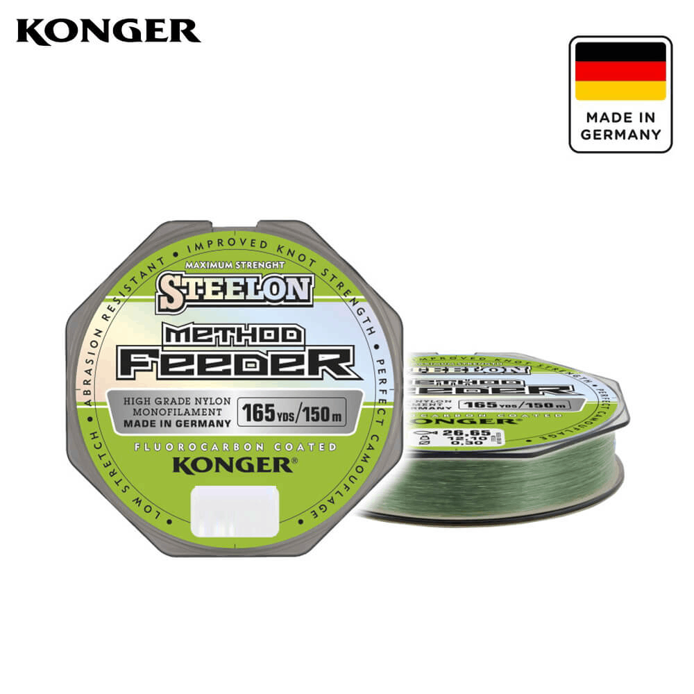 Valas KONGER Steelon Method Feeder FC 0,18 mm/150 m