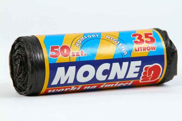 Sacs poubelles, 35 l/50 pièces, 8 microns