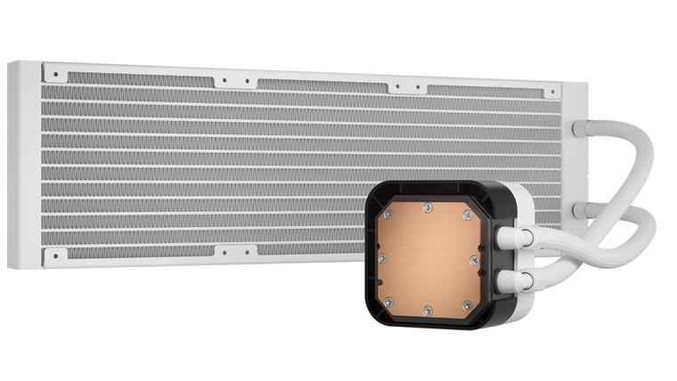 Corsair CW-9060077-WW computer cooling system Processor All-in-one liquid cooler 12 cm White 1 pc(s)