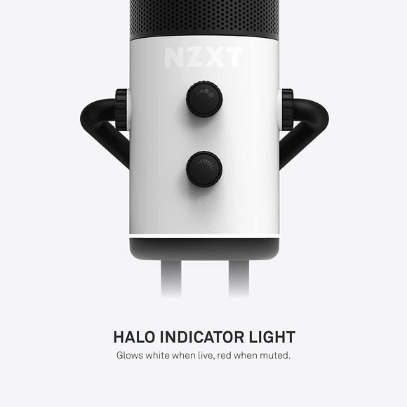NZXT Capsule White PC microphone