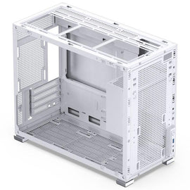 Boîtier Micro-ATX Jonsbo D31 MESH avec écran en verre trempé - blanc