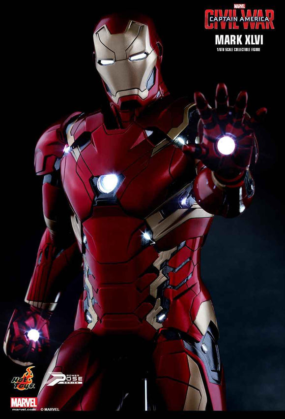 Figurine Hot Toys PPS003 - Marvel Comics - Captain America : Civil War - Iron Man Mark 46