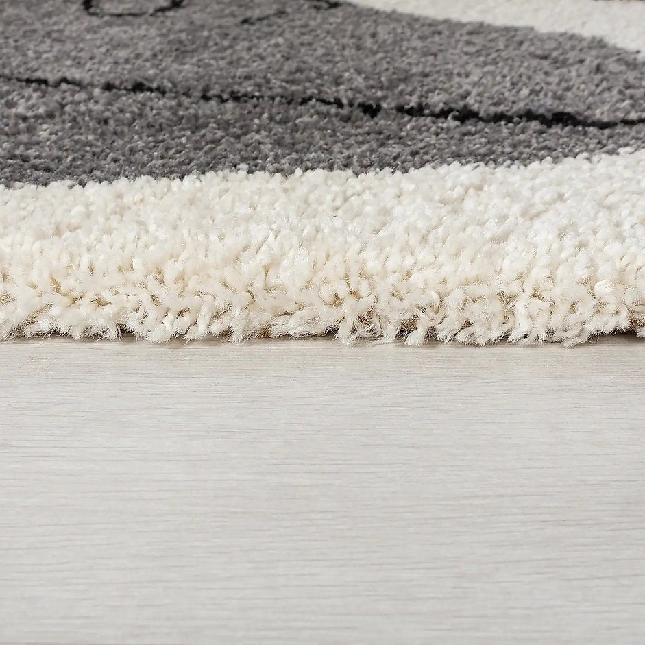 Tapis de salon design oval
