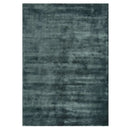 Tapis de salon en viscose fait main titane-26