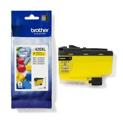 Cartouche d'encre Brother LC426XLY, jaune (5 000 pages)