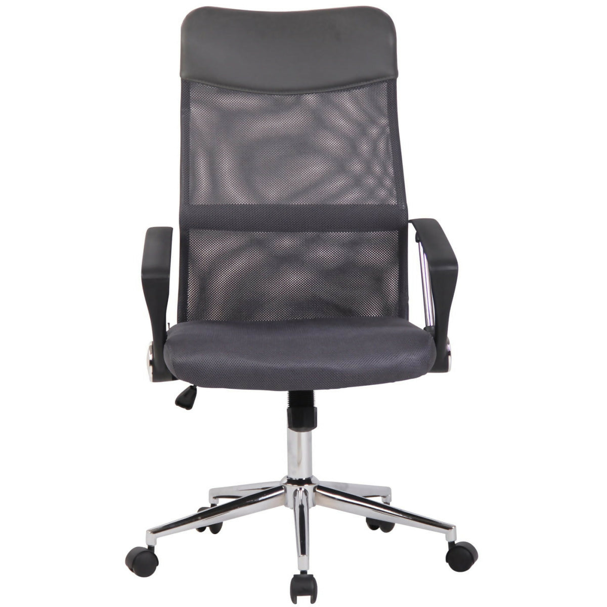 Korba office chair - Gray fabric - 0