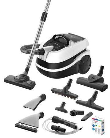 Aspirateur Bosch Serie 4 BWD421PRO 5 L Aspirateur tambour Sec et humide 2100 W Sans sac