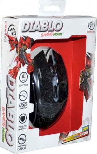 Gamingowa mysz optyczna USB DIABLO