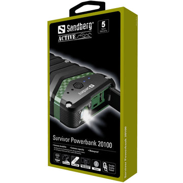 Batterie externe sandberg 420-36 survivor 20 100 mah