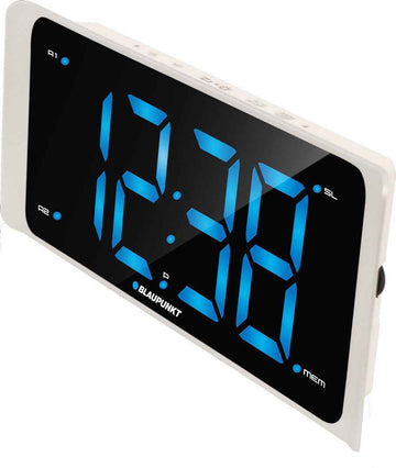 Blaupunkt CR16WH alarm clock Digital alarm clock Black, White