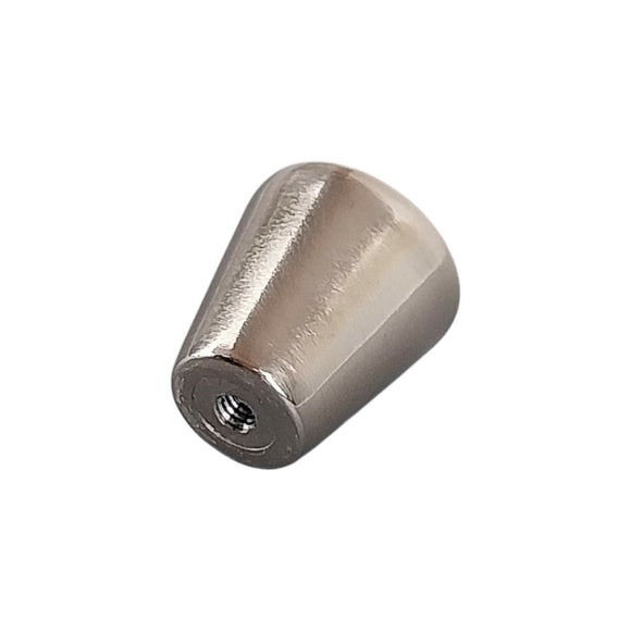 Bouton de meuble MINICONE, Finition zamak nickel mat