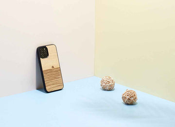 MAN&WOOD case for iPhone 12/12 Pro terra black