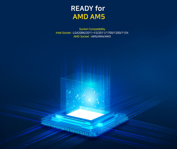 Zalman Alpha 28 280 mm Blanc