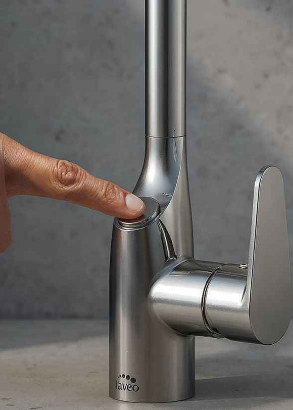 Miscelatore cucina con Filtro acqua potabile | Cromato e Design Moderno