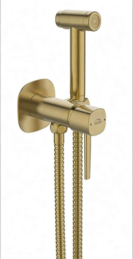 Set idroscopino bidet a incasso con doccetta bidet oro spazzolato – elegante e funzionale