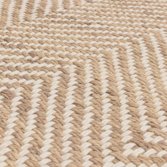 Tapis de salon en jute et coton viga