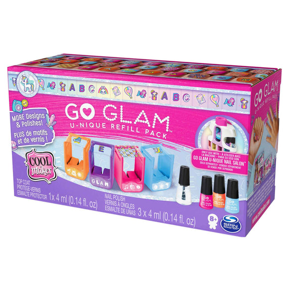 COOL GOGLAM Unique nail refill pack