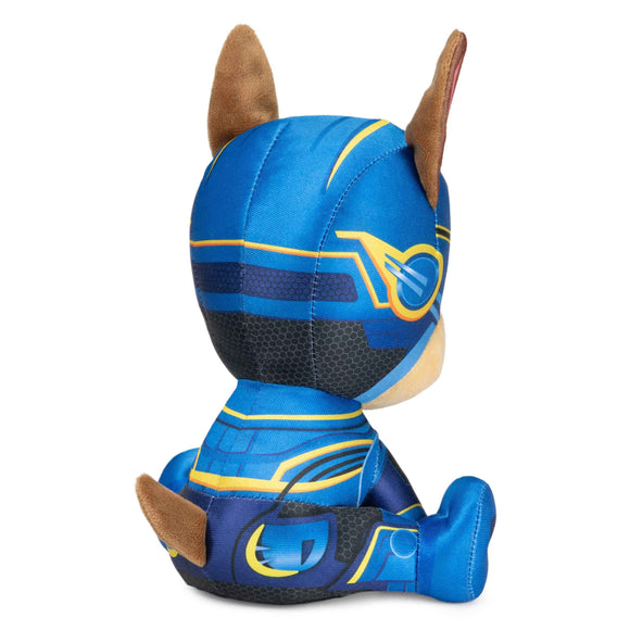 Peluche Chase du film Mighty Pups de la Pat' Patrouille 22 cm
