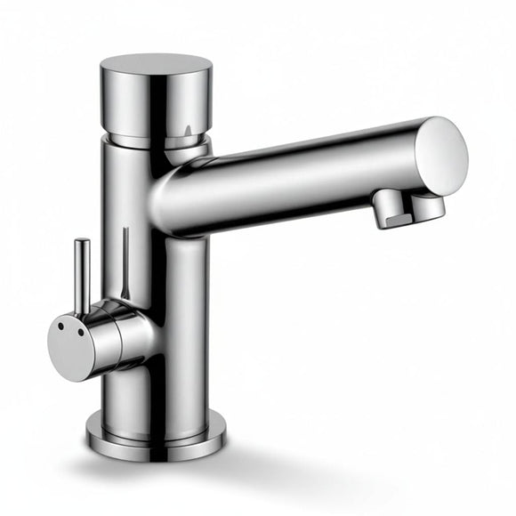 Miscelatore temporizzato a pulsante acqua calda/fredda