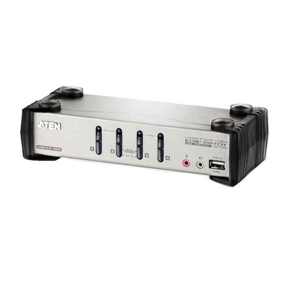 ATEN CS1734B - KVM / audio / USB switch - 4 ports | Aten
