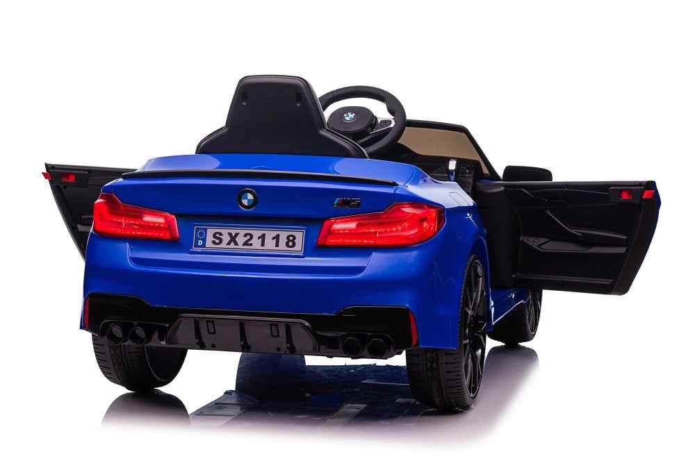 Voiture électrique BMW M5 Bleue