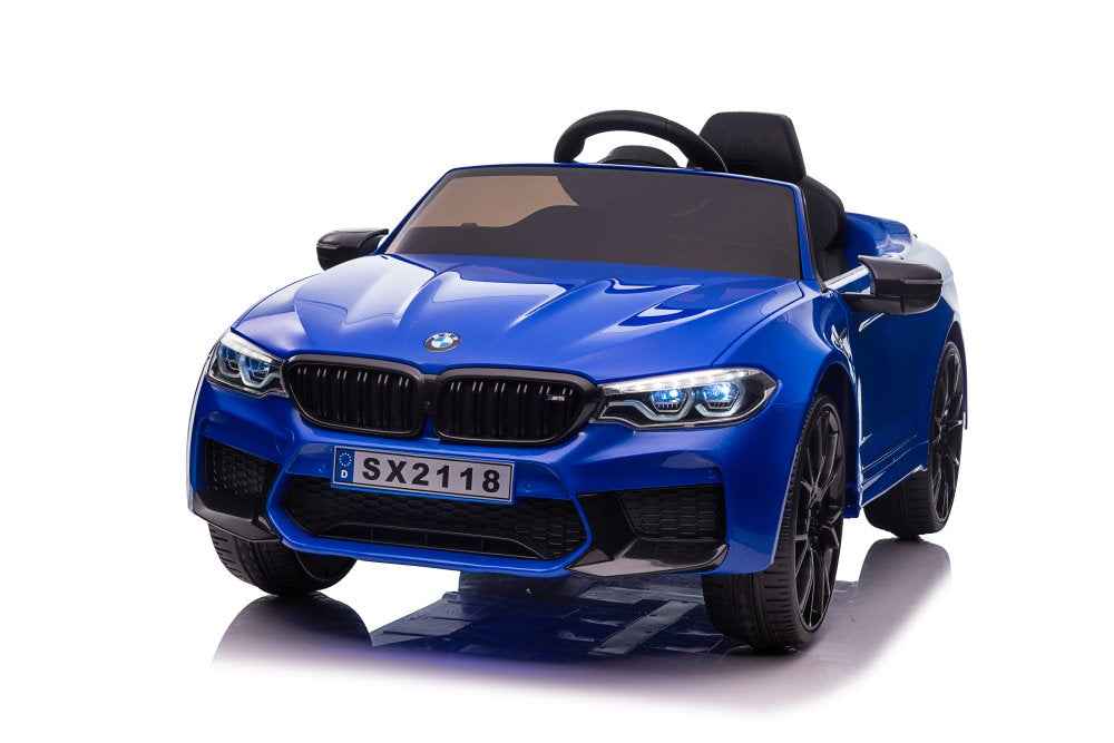 Voiture électrique BMW M5 Bleue