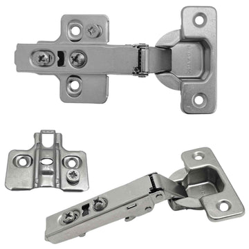 Confezione da 4pz di cerniere soft per ante di mobili con foro Ø26 mm