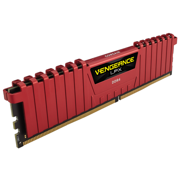 Mémoire DDR Corsair DDR4 8 Go, fréquence 2666 MHz, 1 module, dissipateur thermique, modèle « CMK8GX4M1A2666C16R »